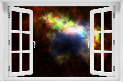 Fototapeta Naklejka Na Ścianę Okno 3D - Nebulosity   of universe