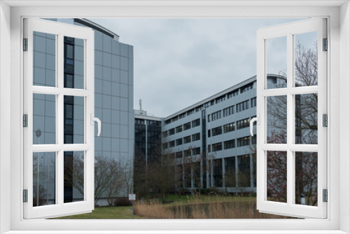 Fototapeta Naklejka Na Ścianę Okno 3D - Wirtschaft, SAP Firmensitz