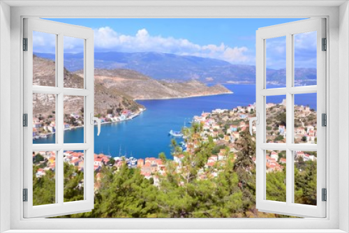 Fototapeta Naklejka Na Ścianę Okno 3D - Kastellorizo, île grecque