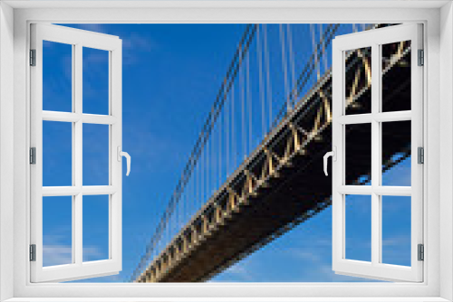 Fototapeta Naklejka Na Ścianę Okno 3D - George Washington Bridge in New York.