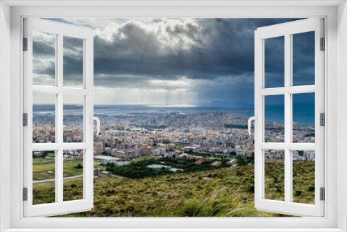Fototapeta Naklejka Na Ścianę Okno 3D - Erice, Trapani, Sicily, Italy - Panoramic view