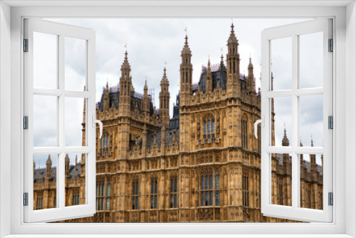 Fototapeta Naklejka Na Ścianę Okno 3D - Houses of Parliament London