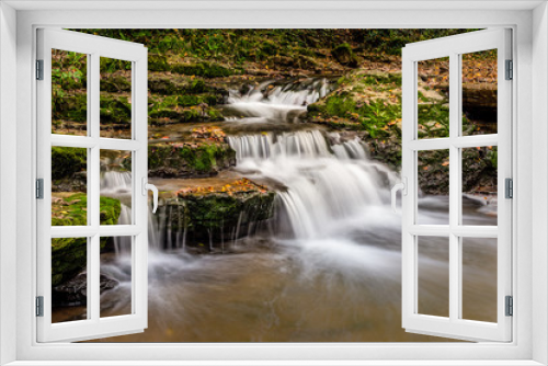 Fototapeta Naklejka Na Ścianę Okno 3D - Schlichemklamm waterfalls near Epfendorf