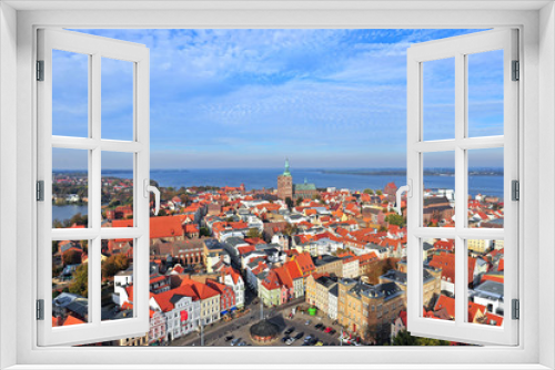 Fototapeta Naklejka Na Ścianę Okno 3D - Stralsund, Altstadt