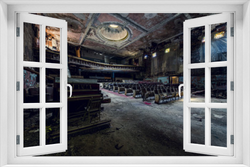 Fototapeta Naklejka Na Ścianę Okno 3D - Abandoned Theater - Buffalo, New York