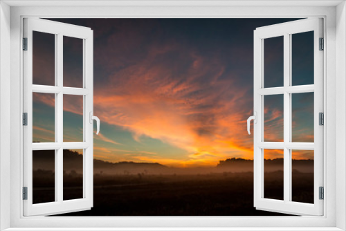 Fototapeta Naklejka Na Ścianę Okno 3D - Sunrise in Appalachia