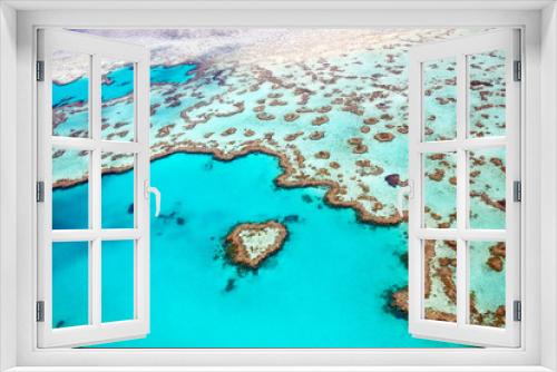 Fototapeta Naklejka Na Ścianę Okno 3D - Heart Reef Whitsundays