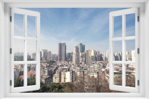 Fototapeta Naklejka Na Ścianę Okno 3D - Cityscape of macao china