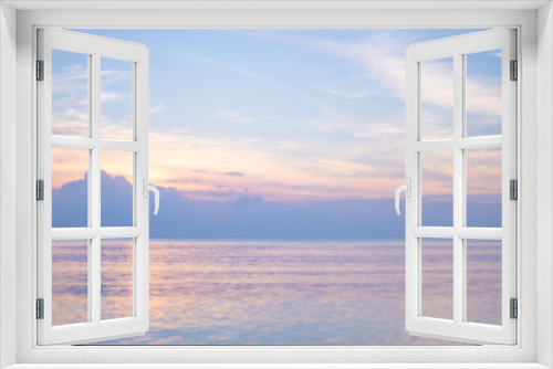 Fototapeta Naklejka Na Ścianę Okno 3D - sea and sky background