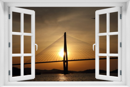 Fototapeta Naklejka Na Ścianę Okno 3D - a bridge