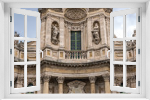 Fototapeta Naklejka Na Ścianę Okno 3D - Basilica della Collegiata church in Catania, Sicily, Italy