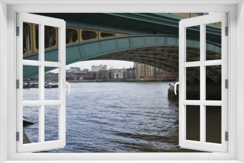Fototapeta Naklejka Na Ścianę Okno 3D - London scenes