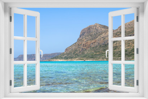 Fototapeta Naklejka Na Ścianę Okno 3D - Balos beach, Crete, Greece