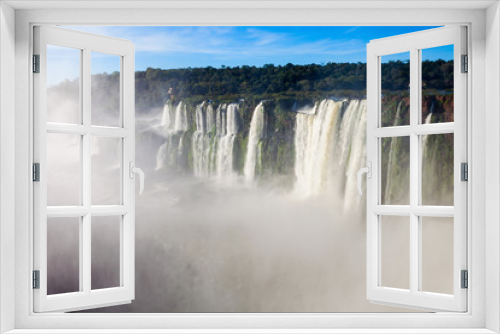 Fototapeta Naklejka Na Ścianę Okno 3D - The Iguazu Falls