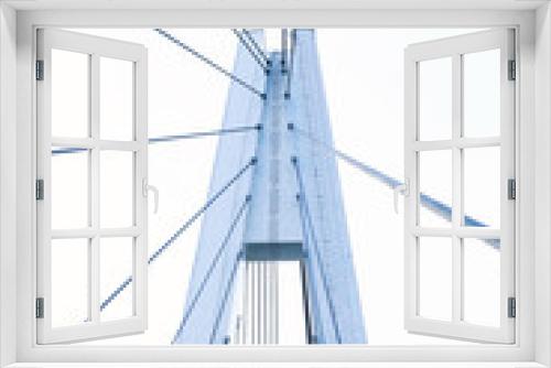 Fototapeta Naklejka Na Ścianę Okno 3D - Part of the bridge. Metal