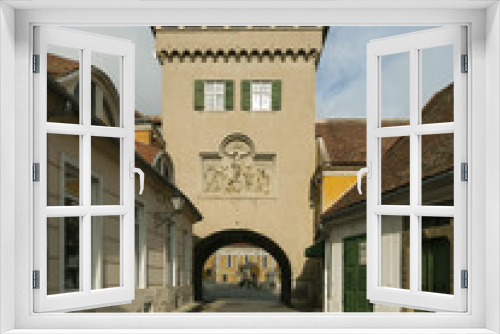 Fototapeta Naklejka Na Ścianę Okno 3D - Heldenturm - Köszeg