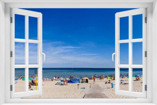 Fototapeta Naklejka Na Ścianę Okno 3D - Sea panorama