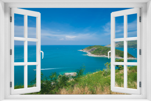 Fototapeta Naklejka Na Ścianę Okno 3D -  Sea View Promthep Cape Phuket Thailand