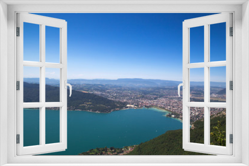 Fototapeta Naklejka Na Ścianę Okno 3D - Montagne - Mont Veyrier