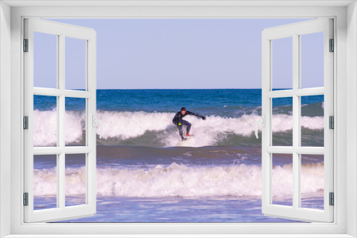 Fototapeta Naklejka Na Ścianę Okno 3D - Surfer