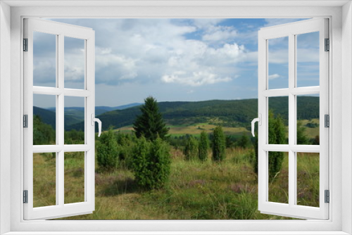 Fototapeta Naklejka Na Ścianę Okno 3D - Magurski Park Narodowy, Niedzwiedzie - Widok z Wysokiego.