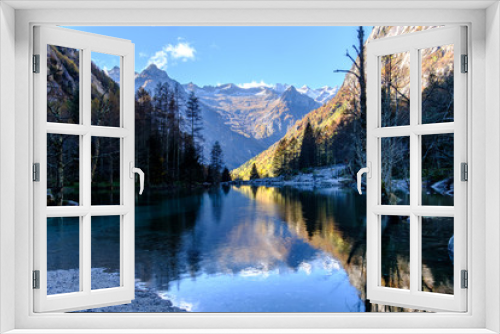Fototapeta Naklejka Na Ścianę Okno 3D - Panorama in Val di Mello