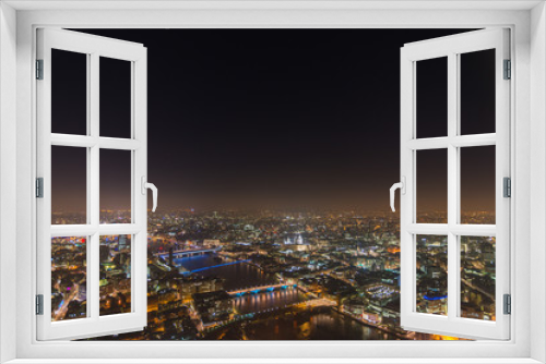 Fototapeta Naklejka Na Ścianę Okno 3D - London at Night