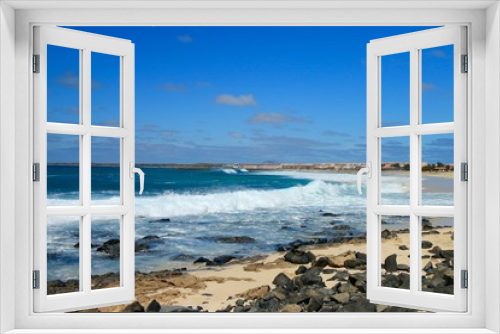 Fototapeta Naklejka Na Ścianę Okno 3D -  beach Santa Maria, Sal Island , CAPE VERDE




