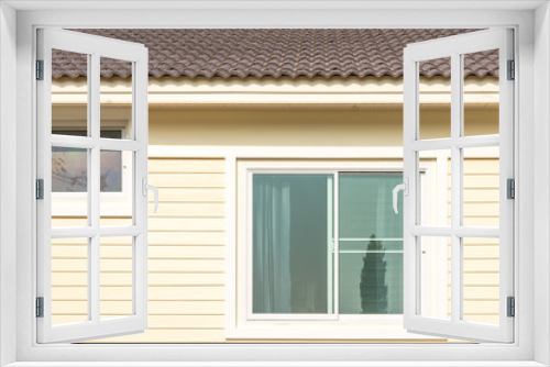 Fototapeta Naklejka Na Ścianę Okno 3D - Modern residential window interior