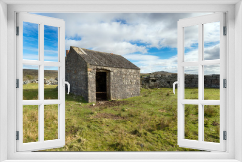 Fototapeta Naklejka Na Ścianę Okno 3D - Merrivale on Dartmoor