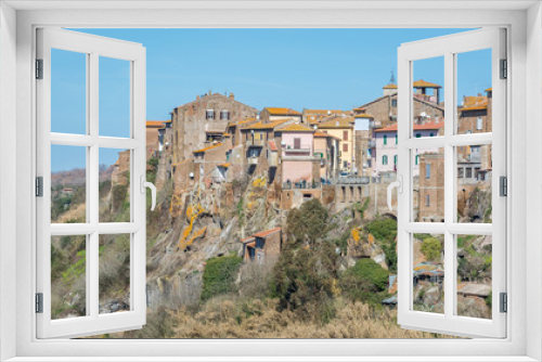 Fototapeta Naklejka Na Ścianę Okno 3D - Scenic sight in Blera, medieval village in Viterbo Province, Lazio, central Italy