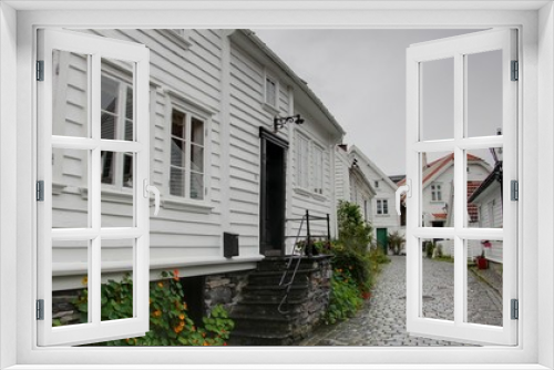 Fototapeta Naklejka Na Ścianę Okno 3D - Port de Stavanger en Norvège