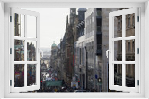 Fototapeta Naklejka Na Ścianę Okno 3D - Glasgow