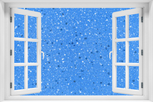 Fototapeta Naklejka Na Ścianę Okno 3D - Blue background with particles