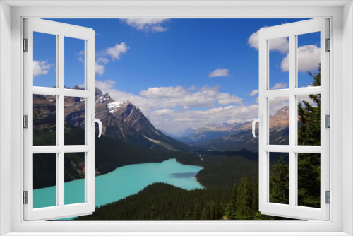Fototapeta Naklejka Na Ścianę Okno 3D - Banff Nationalpark, Canada..