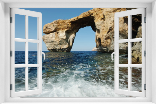 Fototapeta Naklejka Na Ścianę Okno 3D - The Azure Window