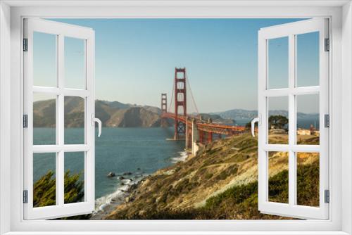 Fototapeta Naklejka Na Ścianę Okno 3D - Golden Gate Bridge, San Francisco