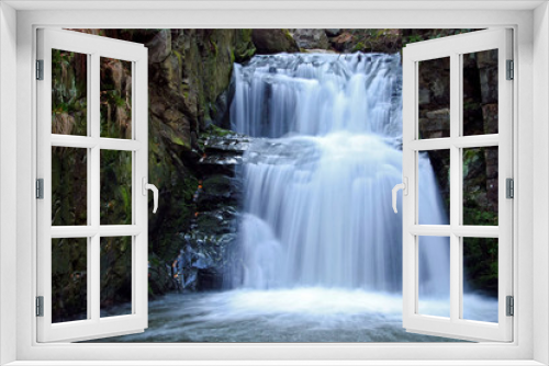 Fototapeta Naklejka Na Ścianę Okno 3D - Waterfall in Resov