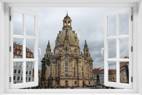 Fototapeta Naklejka Na Ścianę Okno 3D - Frauenkirche in Dresden