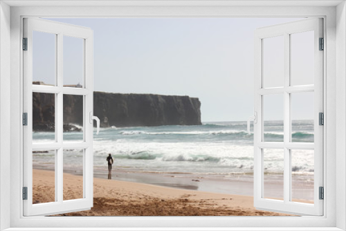 Fototapeta Naklejka Na Ścianę Okno 3D - Sagres Surf Spot