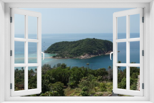 Fototapeta Naklejka Na Ścianę Okno 3D - Viewpoint of Koh Phangan