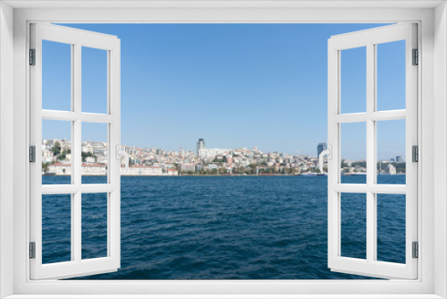 Fototapeta Naklejka Na Ścianę Okno 3D - Commercial and residential district of Istanbul, Turkey