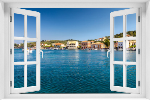 Fototapeta Naklejka Na Ścianę Okno 3D - The port of Gaios, the capital of the Greek island of Paxos, nearby Corfu island, Europe.
