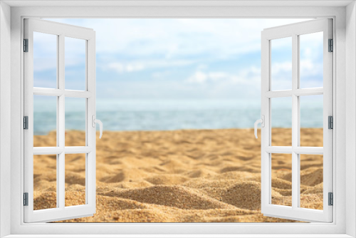Fototapeta Naklejka Na Ścianę Okno 3D - sand beach