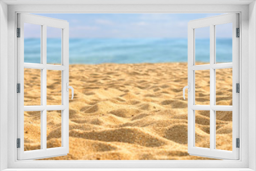 Fototapeta Naklejka Na Ścianę Okno 3D - beautiful sand beach