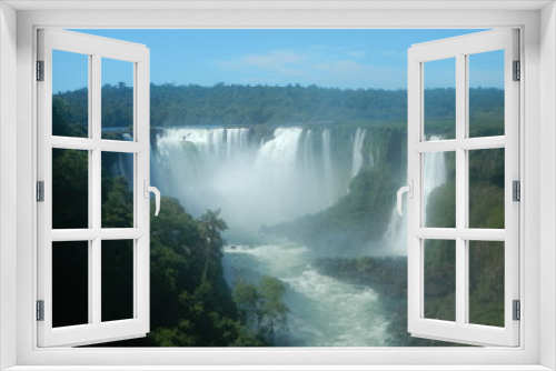 Fototapeta Naklejka Na Ścianę Okno 3D - Iguazu erleben