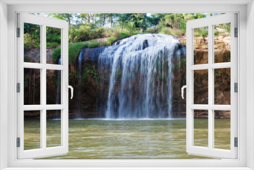 Fototapeta Naklejka Na Ścianę Okno 3D - Prenn Waterfall. Da lat. Vietnam
