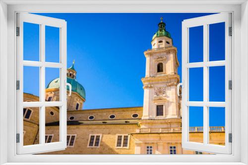 Fototapeta Naklejka Na Ścianę Okno 3D - Beautiful streets of Salzburg, Salzburger Land, Austria