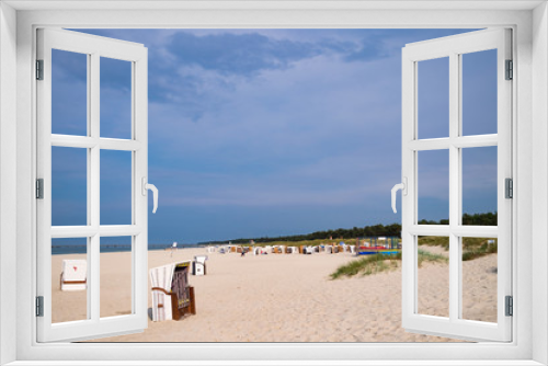 Fototapeta Naklejka Na Ścianę Okno 3D - Strand an der Ostsee