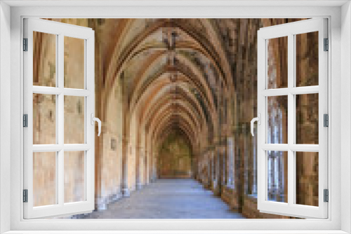 Fototapeta Naklejka Na Ścianę Okno 3D - Detalhe do Mosteiro de Santa Maria da Vitória. Batalha. Portugal